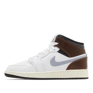 2024 Air Jordan 1 Mid SE GS 'White Blue Grey’. NWOT